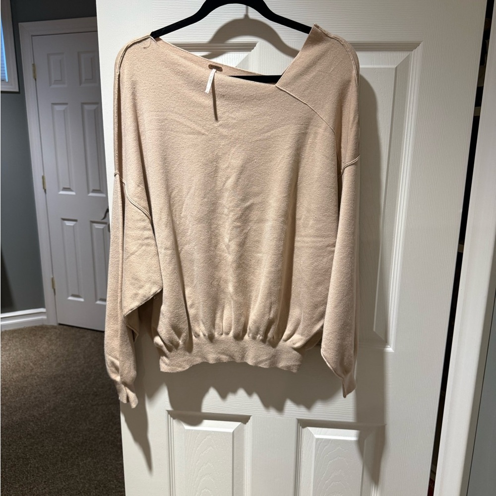 Free People Tan Sweater